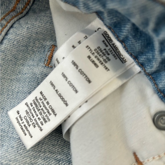 Good American Good Vintage Light Wash Stretchy Jeans Women’s Size 16 - Picture 4 of 12